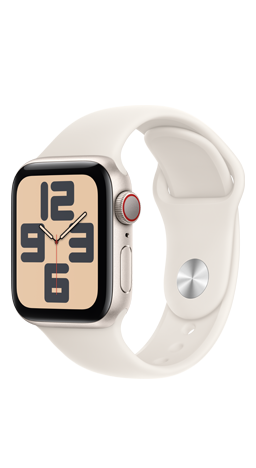 Watch SE 40mm Starlight with Starlight Sport Band S/M 32 GB