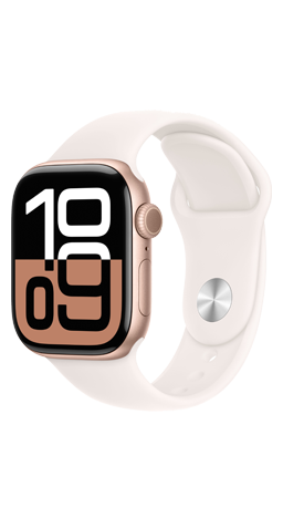 APPLE Watch Series 10 42mm Rose Gold with Light Blush Band S/M – rose gold – 64 GB